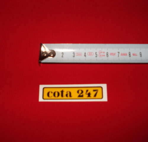 ADHESIVO MONTESA COTA 247, (AMARILLO).