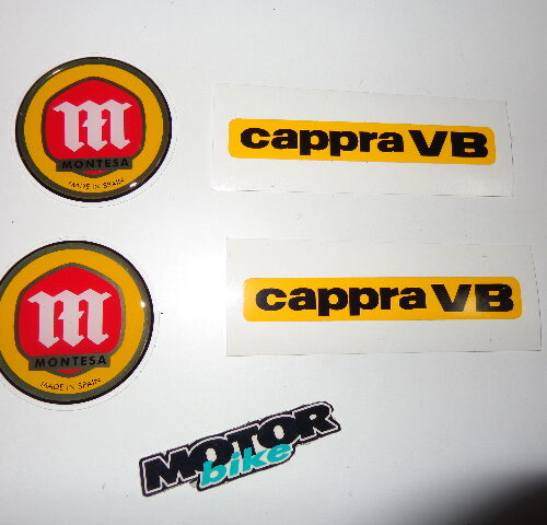 ADHESIVOS MONTESA CAPPRA 125 VB ( 4 UNIDADES)