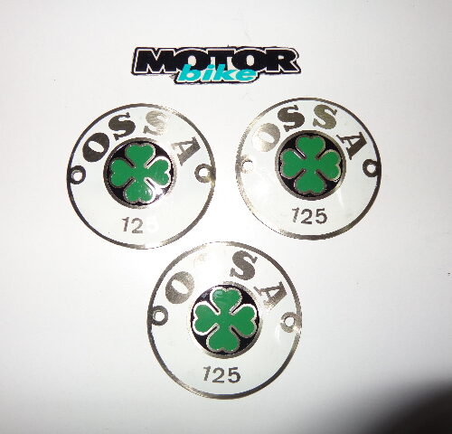 ANAGRAMAS OSSA 125 METALICOS ( 3 UNID).