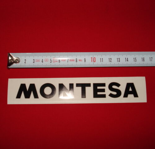 ADHESIVO MONTESA NEGRO 15 CM LONGITUD