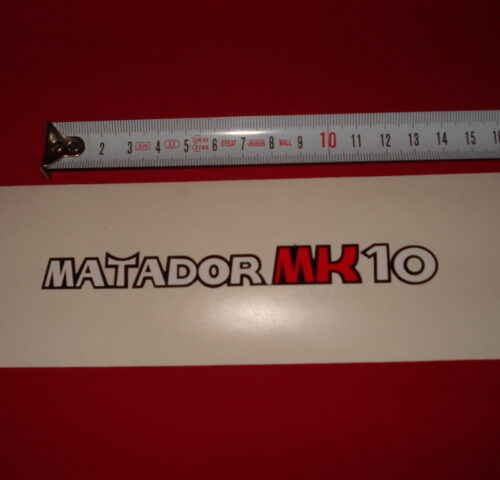 ADHESIVO BULTACO MATADOR MK 10 TAPAS LATERALES