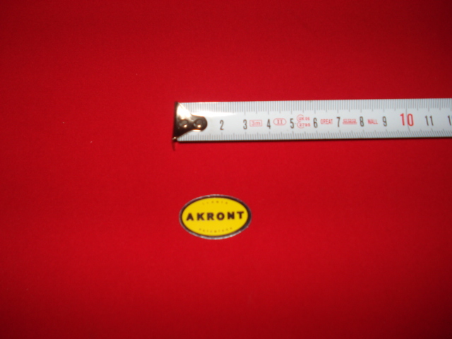 ADHESIVO AKRONT AMARILLO