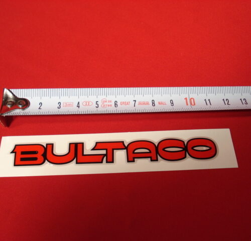 ADHESIVO BULTACO ROJO 11X1,50 RESINA