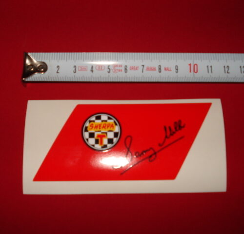 ADHESIVO BULTACO SAMMY MILLER, TIPO ROMBO.