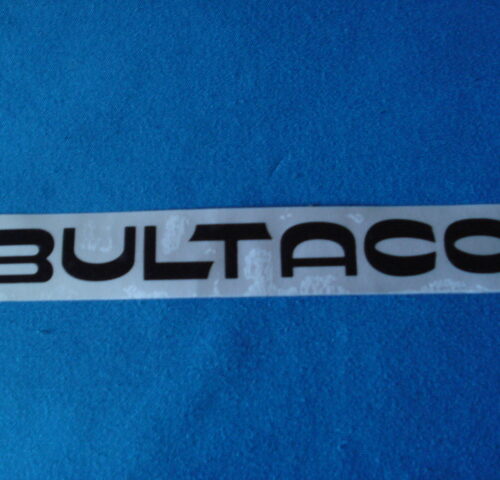 ADHESIVO BULTACO NEGRO, DE 17 CM