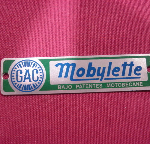 ANAGRAMA MOBYLETTE ASIENTO