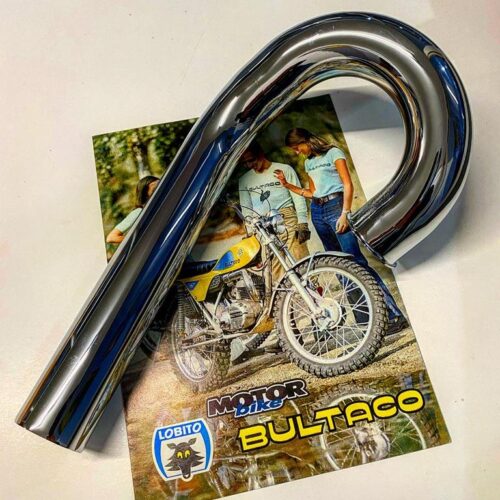 CODO ESCAPE BULTACO LOBITO MK 6, MK7 Y MK8