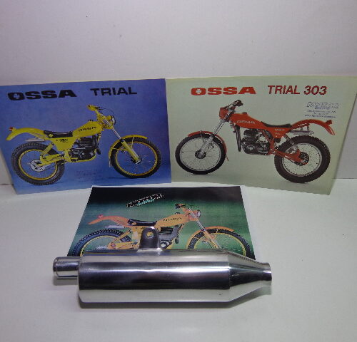 Silencioso Ossa TR 80 trial 250 Y 350