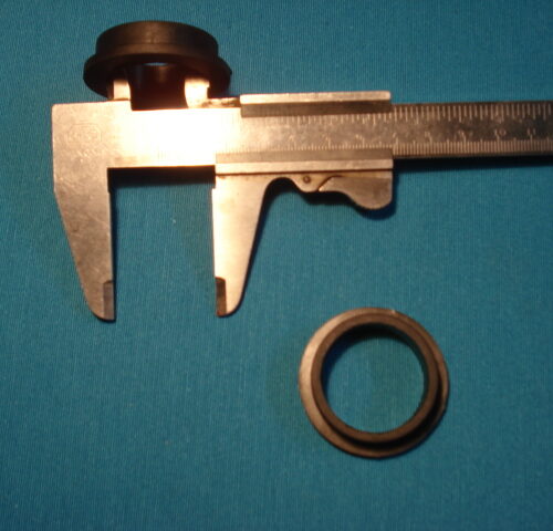 GOMAS DUCATI PARTE SUPERIOR HORQUILLA