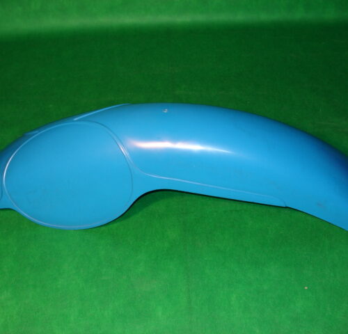 GUARDABARROS TRASERO AZUL CON PORTA NUMEROS, REF 751