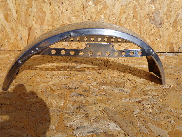 GUARDABARROS MONTESA CRONO 75 Y 125 DELANTERO CROMADO