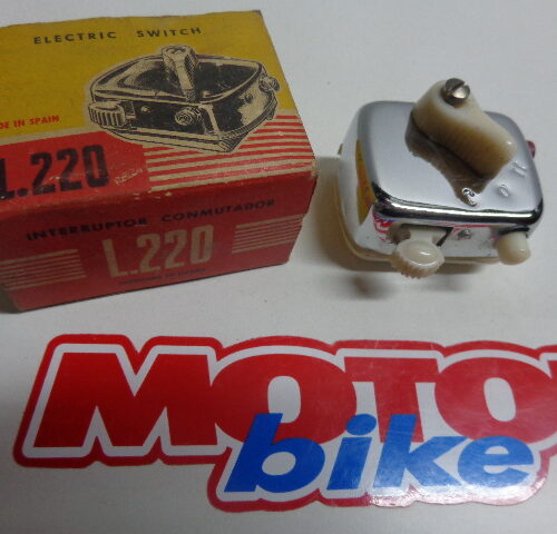 LLAVE DE LUCES LEONELLI REF L-220 LAMBRETTA 125 LD ORIGINAL.