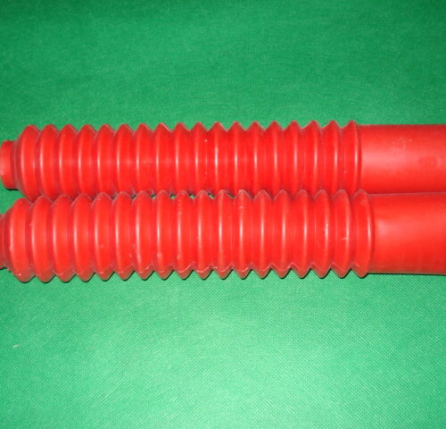 Fuelles goma rojos, de 33 cm largo por 35 diámetro.