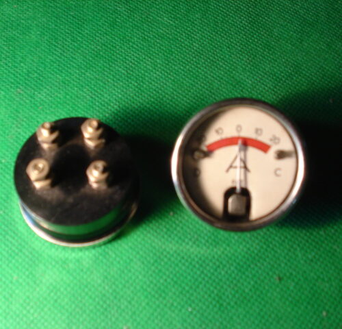 AMPERIMETRO MOTO ANTIGUA DE 40 DIAMETRO