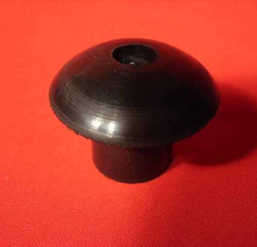 Bultaco goma tija superior tapón con agujero