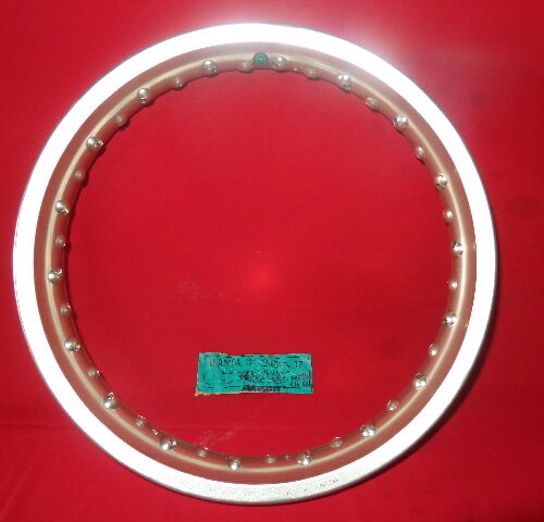 LLANTA AKRONT ALUMINIO DORADA 2.15 X 17 36 T