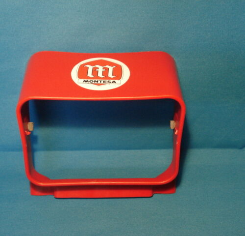 CARETA PORTA FARO MONTESA ROJA DE 17 X 11