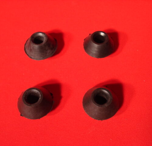 GOMAS (4) TAPAS BULTACO SHERPA LATERALES, DE PRESION