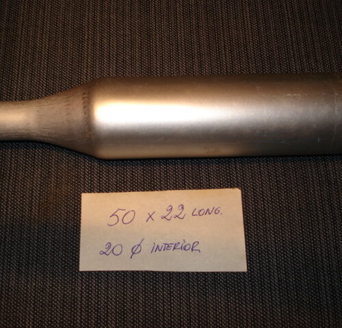 SILENCIOSO ALUMINIO DE 50 X 22