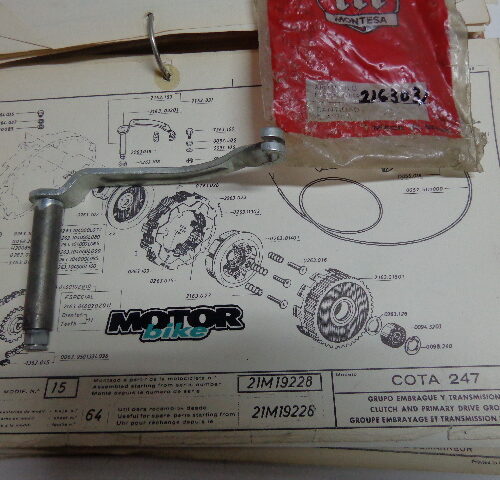 ONTESA COTA 247 LEVA EMBRAGUE REF 2163031