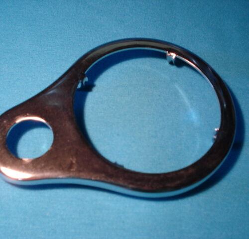 SOPORTE CUENTA KILÓMETROS CROMADO CON 4 PATILLAS DE 80 DIÁMETRO