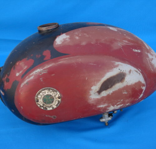 DEPOSITO OSSA 125 B, NEGRO Y ROJO