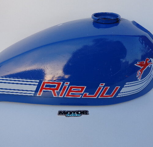 DEPOSITO RIEJU TT 405 DE 1981 AZUL, NUEVO.