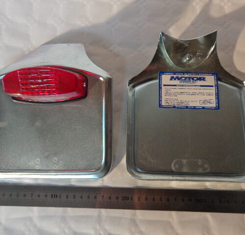 PORTA MATRICULAS BULTACO CON PILOTO