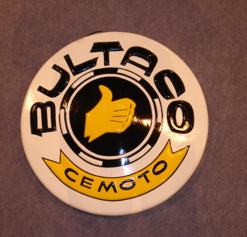 LETRERO BULTACO PINTADO A MANO
