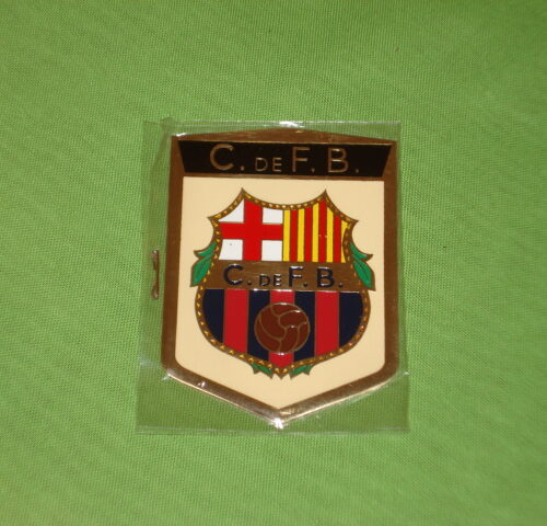 PLACA METALICA CLUB FUTBOL BARCELONA
