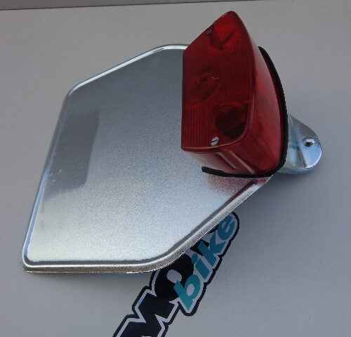 PORTA MATRICULAS BULTACO MERCURIO 125, 155 CON PILOTO