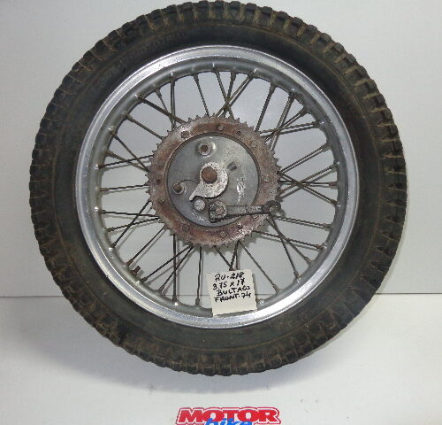 RUEDA BULTACO FRONTERA 74 Y 125, TRASERA. REF RU 218