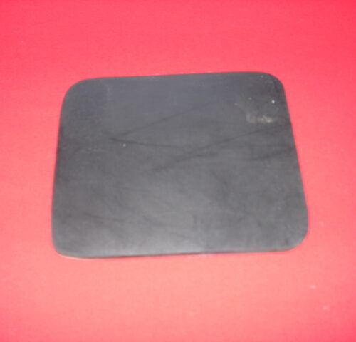 PORTA MATRICULA BULTACO MONTAÑA, EN GOMA NEGRA DE 16 X 14