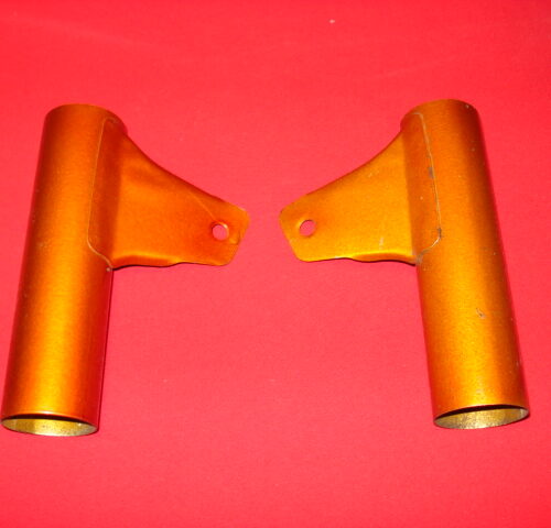 SOPORTES FARO DERBI TRICAMPEONA, MARRON METALIZADO.