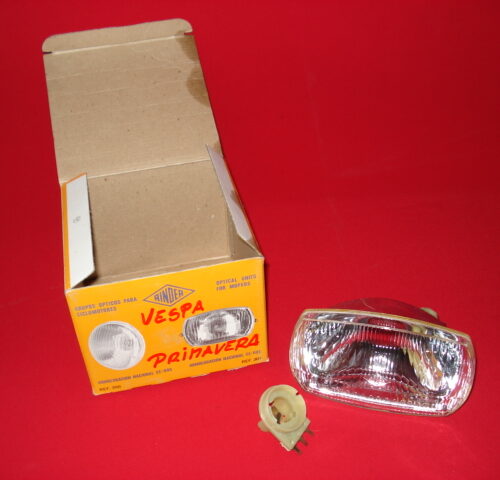 OPTICA VESPA PRIMAVERA CON PORTA BOMBILLA