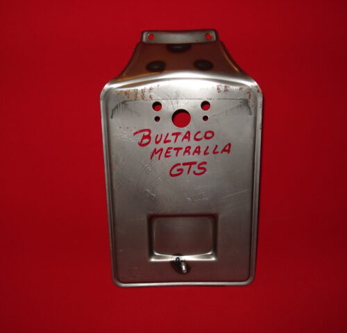 PORTA MATRICULAS BULTACO METRALLA GTS ORIGINAL