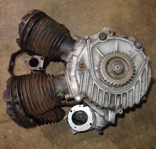 Motor Harley Davidson 750 de 1937