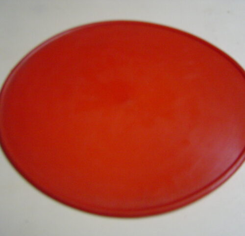 PORTA NUMEROS OVALADO PLASTICO NEGRO