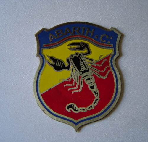 CHAPA ABARTH DE 7 CM