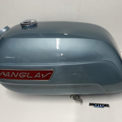 Depósito de Sanglas 400 nuevo, color azúl metálizado