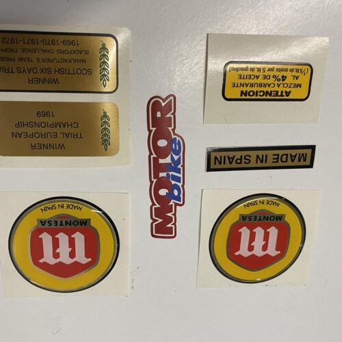Montesa cota 247 1969-1972 kit adhesivos