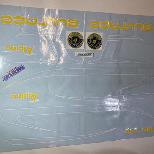 JUEGO ADHESIVOS BULTACO ALPINA 350 MOD 213