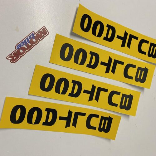 4 Adhesivos Bultaco para horquilla